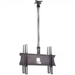 Unicol KP130DB Universal Twin TV Ceiling Bracket 3m Column